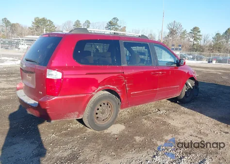 2008 Kia Sedona Lx z USA, uszkodzony, nr VIN KNDMB233186248053